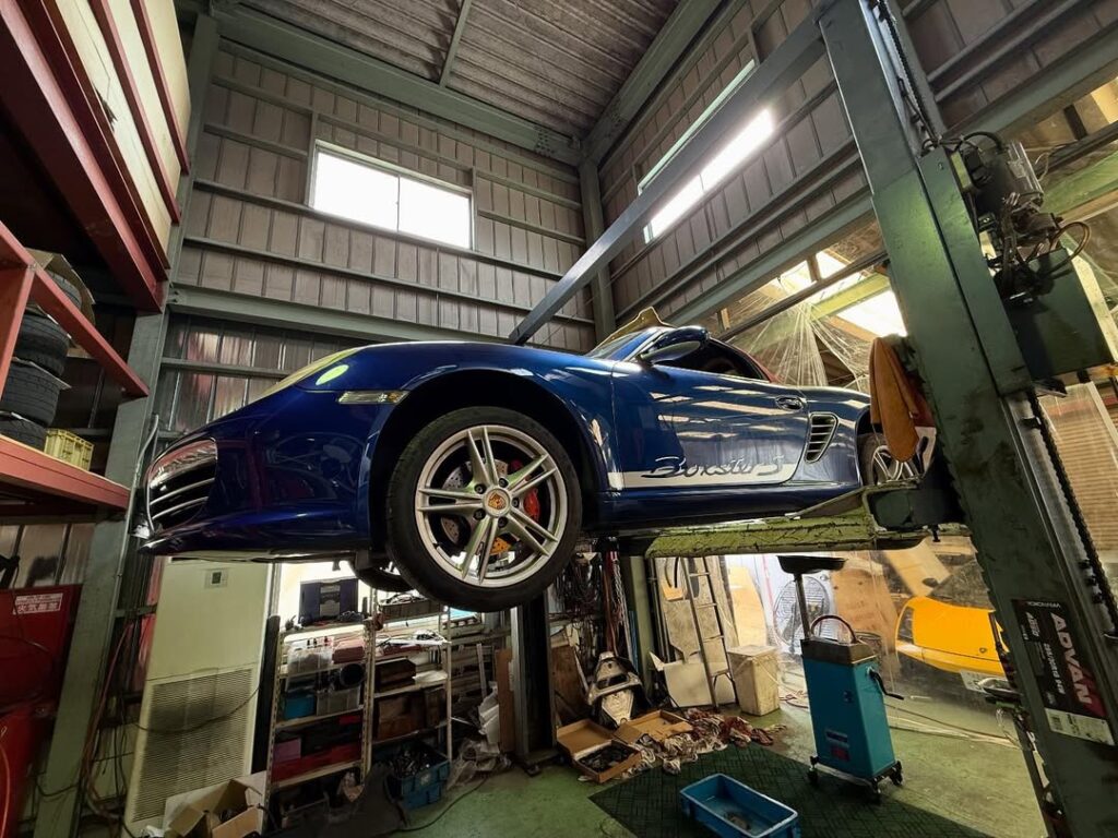 ポルシェ987-2　修理