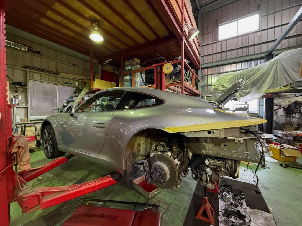 ポルシェ991.2カレラ　メンテナンス